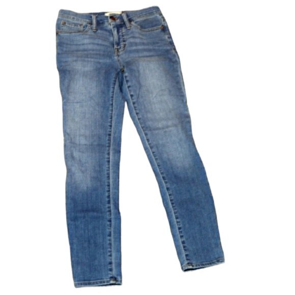 Madewell Women's Skinny Jeans - Blue - Picture 1 of 14